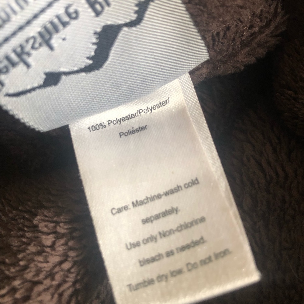 Brown, fuzzy blanket